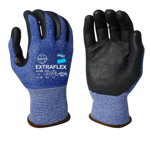 13g Dark Blue Engineered A3 Cut Resistant Gloves