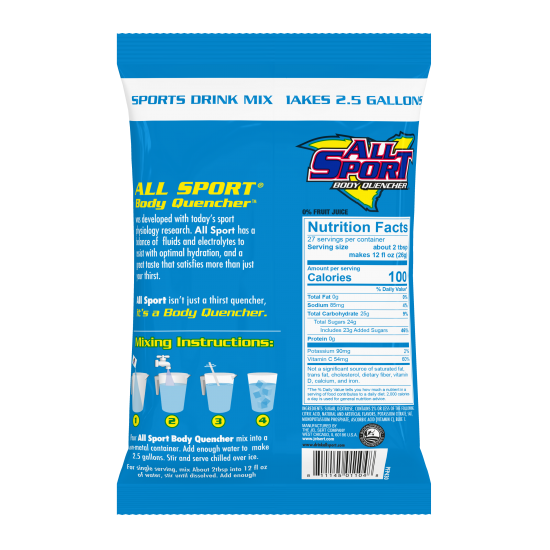 All Sport Body Quencher Sports Drink Mix