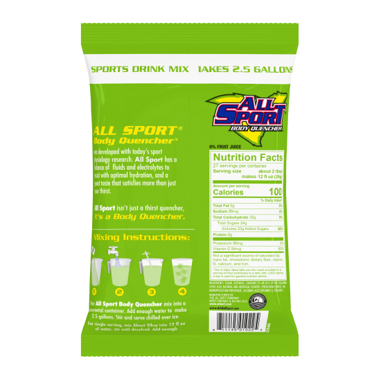 All Sport Body Quencher Sports Drink Mix