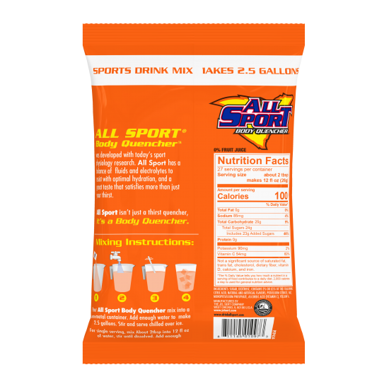 All Sport Body Quencher Sports Drink Mix