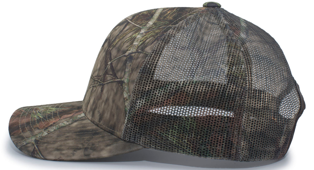 Camo Snapback Trucker Cap