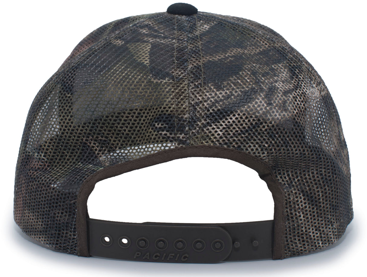 Camo Snapback Trucker Cap