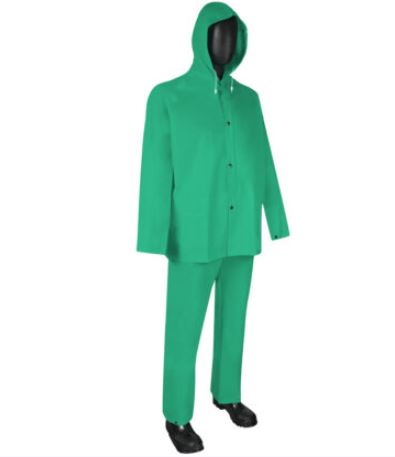 Durawear PVC/Nylon 2 Piece Green Acid Suit