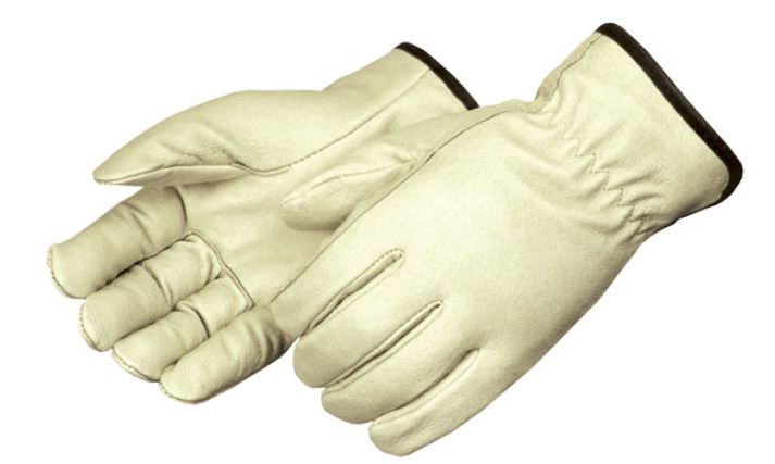 Leather Pigskin Driver Gloves - 12 Pack