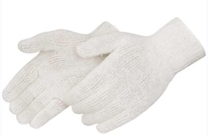 Heavy Weight Reversible Natural Cotton/Polyester Knit Glove