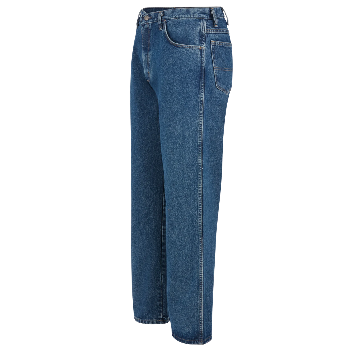 Stone Washed Loose Fit Denim Jean - CAT 2 - Washing Instructions Included
