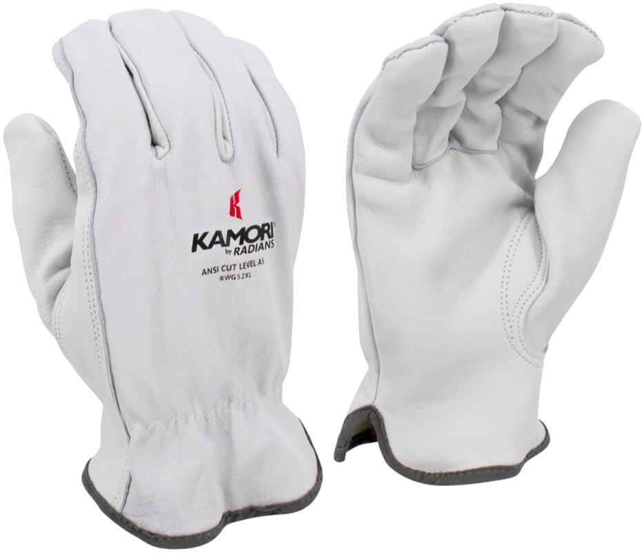 A5 KAMORI Cut Protection Goatskin Work Glove - 12 Pack