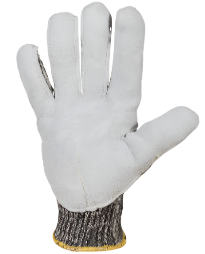 Load image into Gallery viewer, TenActiv Knit Leather Palm A6 Cut Resistant Gloves
