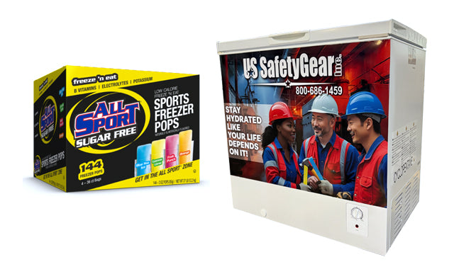 All Sport Freezer Pops - Free Freezer Promo