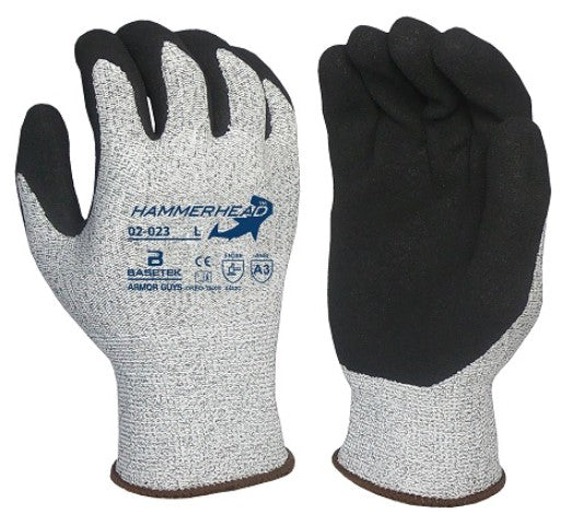A3 Cut Resistant Basetek Nitrile Coated Gloves- 12 Pack