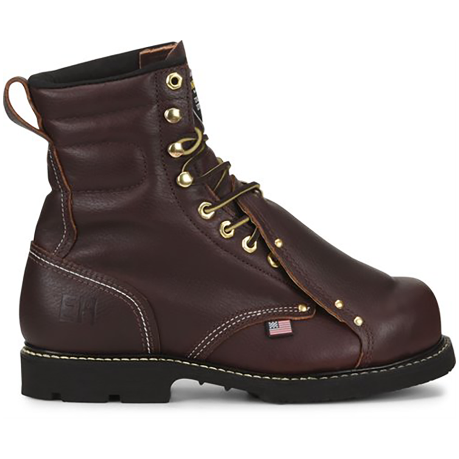 Men s 8 USA Steel Toe External Met Guard US SafetyGear Inc