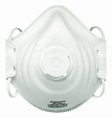 PeakFit N95 Vented Respirator - Box of 10