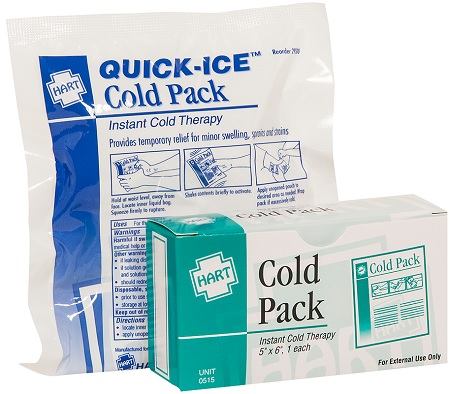5" x 6" Quick-Ice Cold Pack Unitized Kit