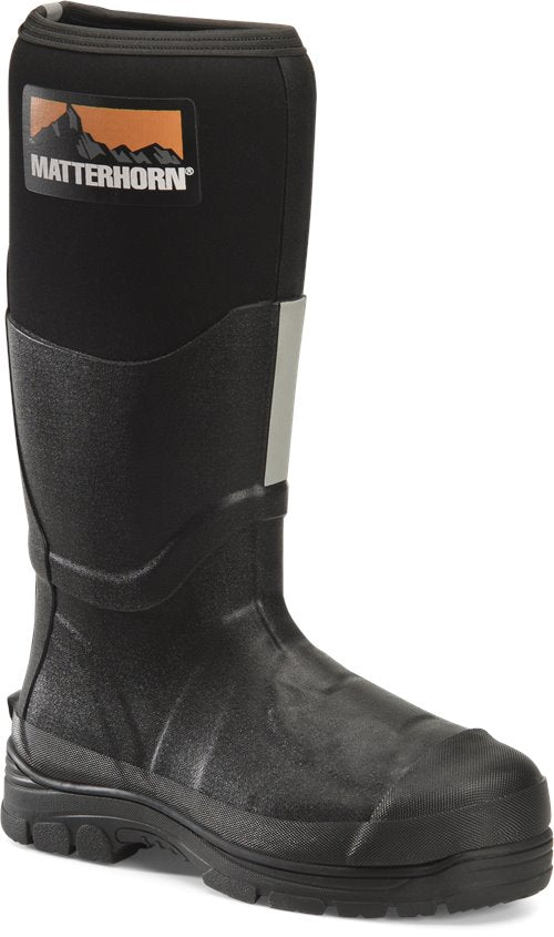Load image into Gallery viewer, 16&quot; Met Guard Rubber Steel Toe Boot
