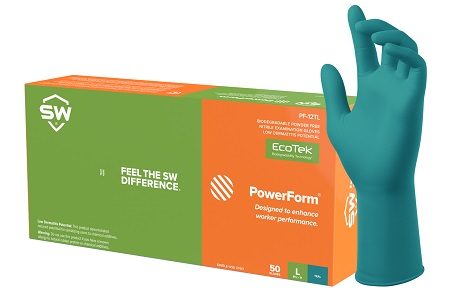 PowerForm Heavy Duty Nitrile Exam Gloves
