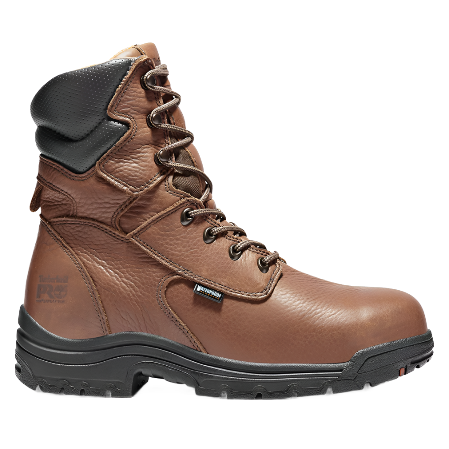 Men s 8 Titan Alloy Toe Boots US SafetyGear Inc