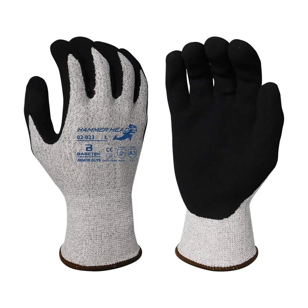 02-023 Glove Cut Resistant Nitrile Coated A3