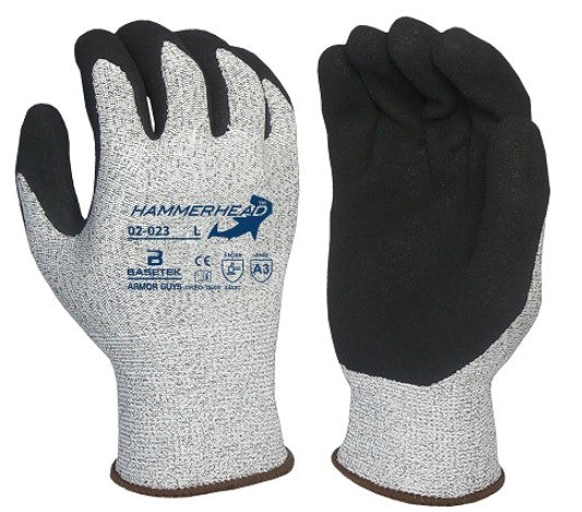 A3 Cut Resistant Basetek Nitrile Coated Gloves-Single Pair