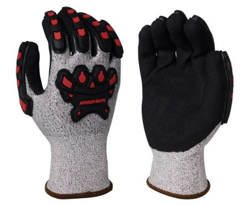A3 Cut Resistant Bastek 13G MicroFoam Nitrile Palm Coated Gloves