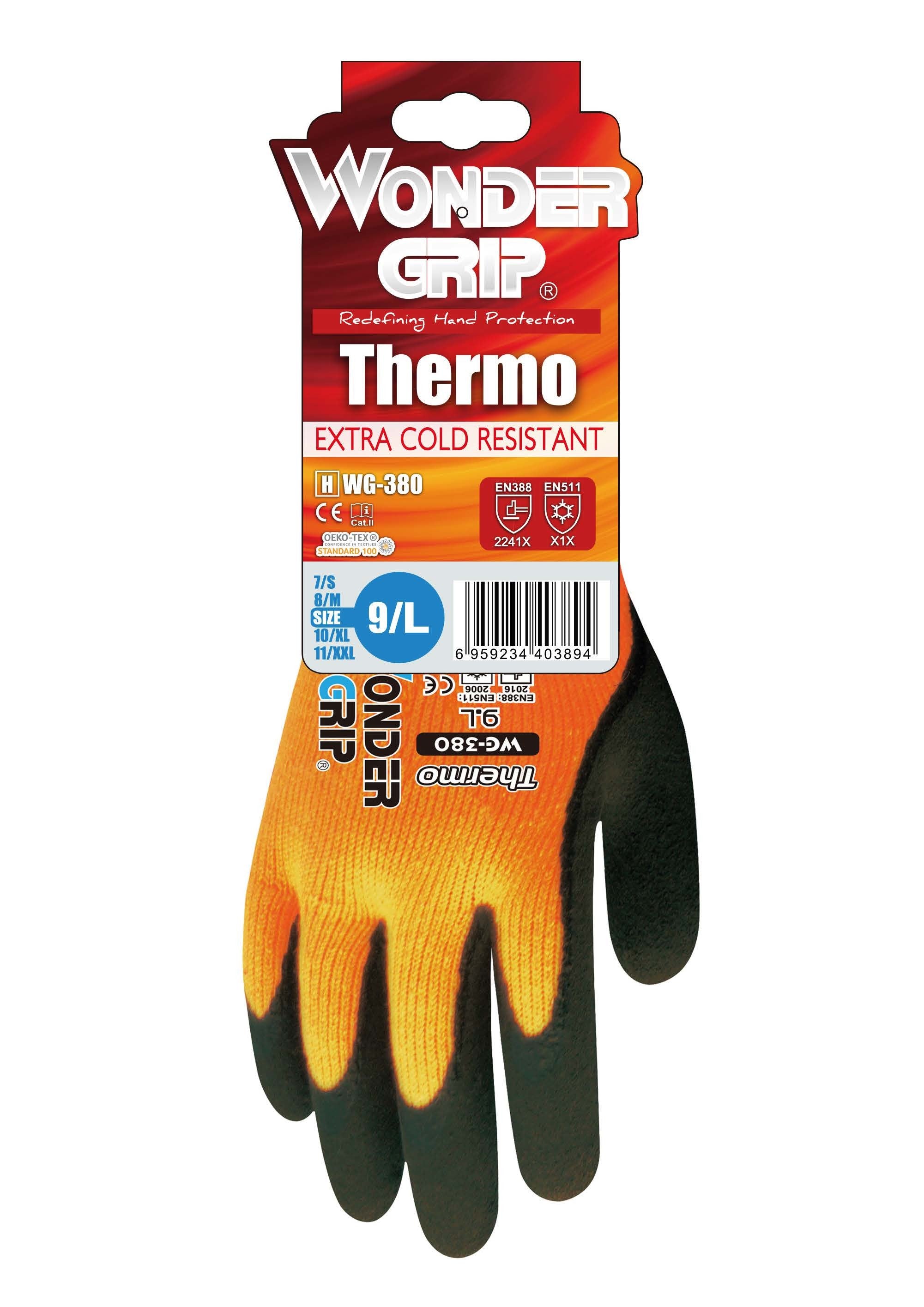 Hi-Viz Orange, 10G Acrylic, Latex Thermo, X Large (10)