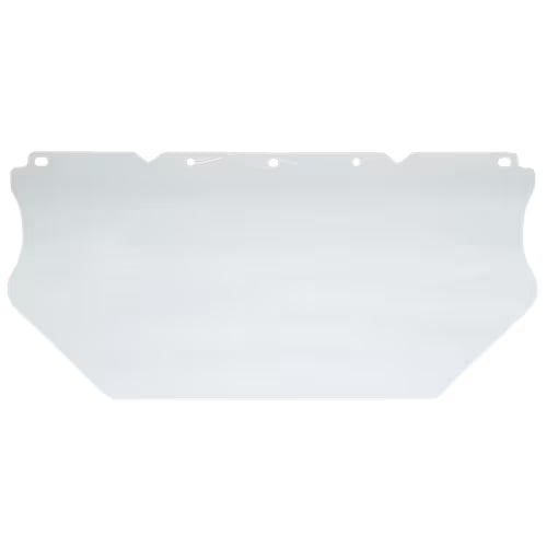 Visor, Contoured, Clear Polycarbonate