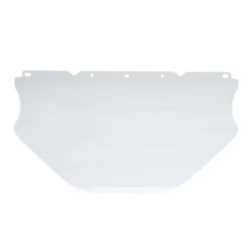 Visor, Contoured, Clear Polycarbonate