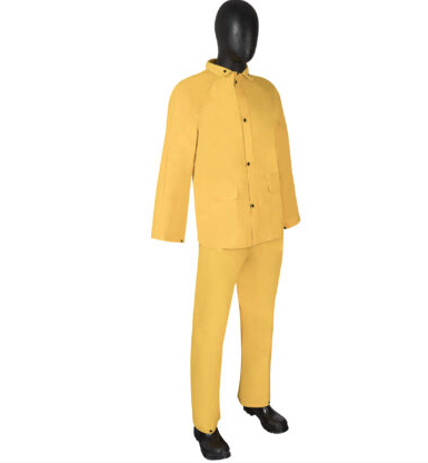 3-Piece Yellow Rainsuit