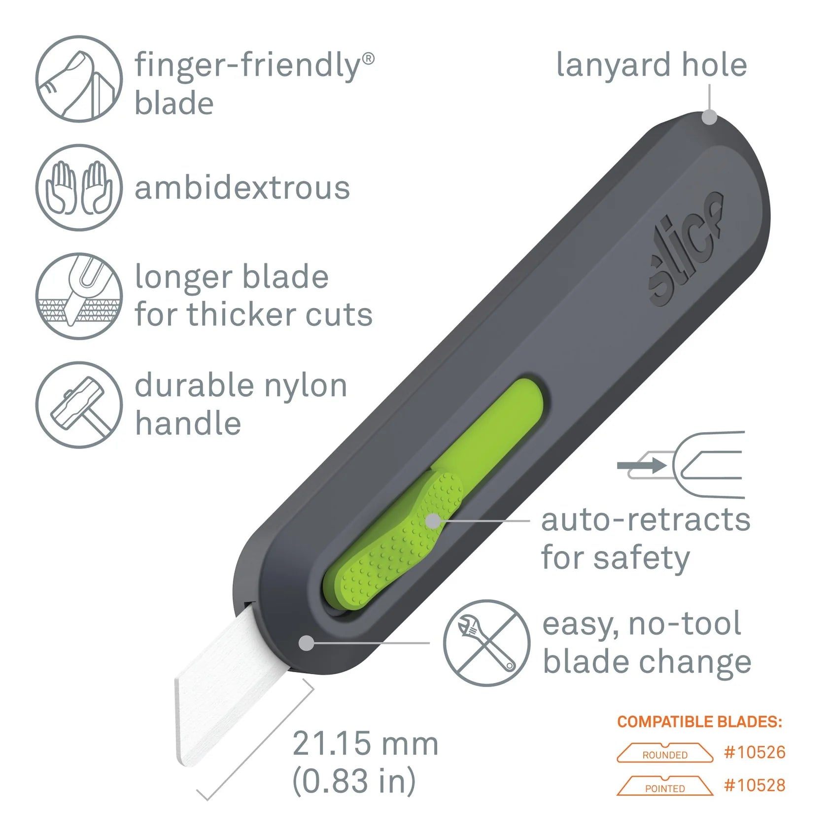 Utility Knife, Auto Retractable
