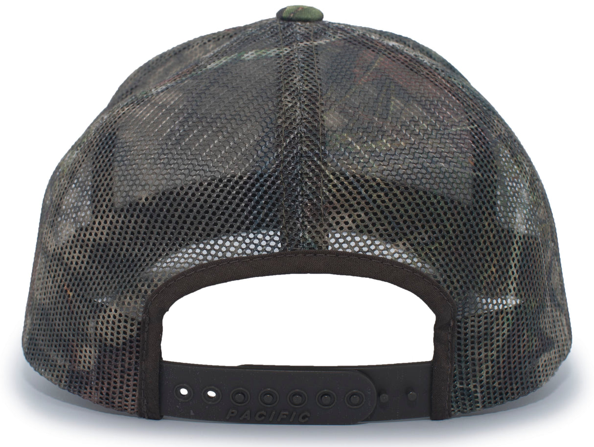Camo Snapback Trucker Cap
