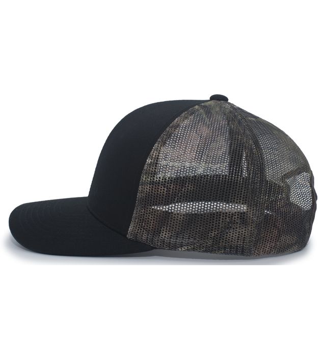 Camo Snapback Trucker Cap