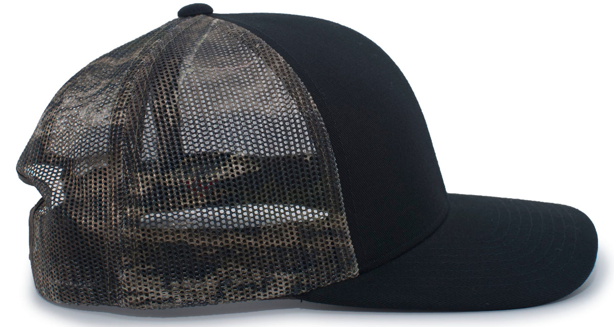 Camo Snapback Trucker Cap