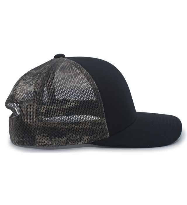 Camo Snapback Trucker Cap