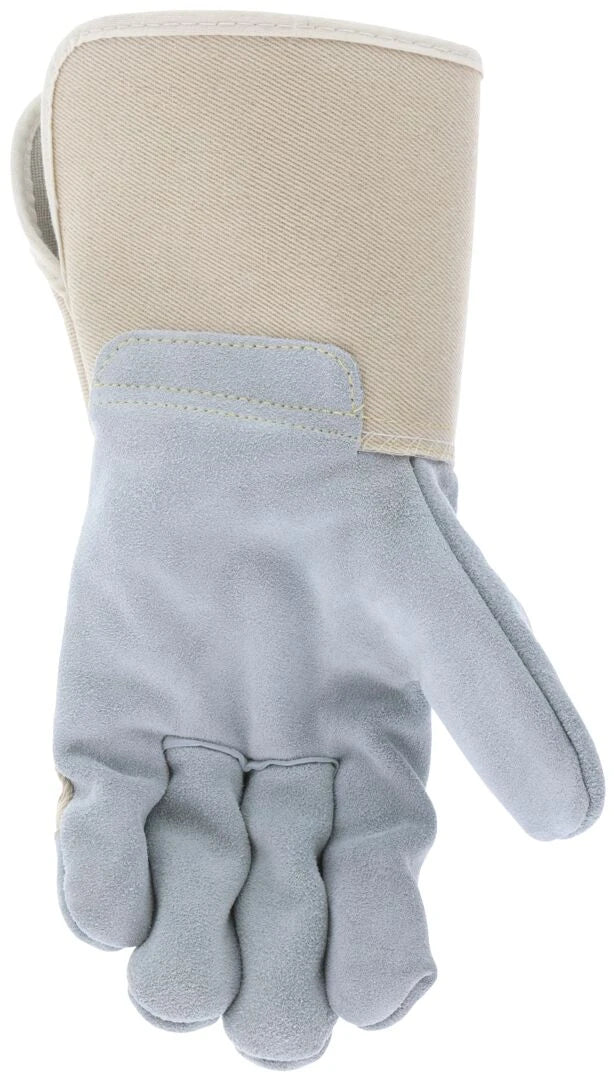 Big Jake Leather Palm Kevlar Sewn Glove w/ 4.5" Cuff, 1 Pair