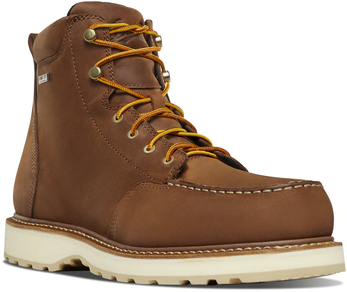 6" Brown Aluminum Toe