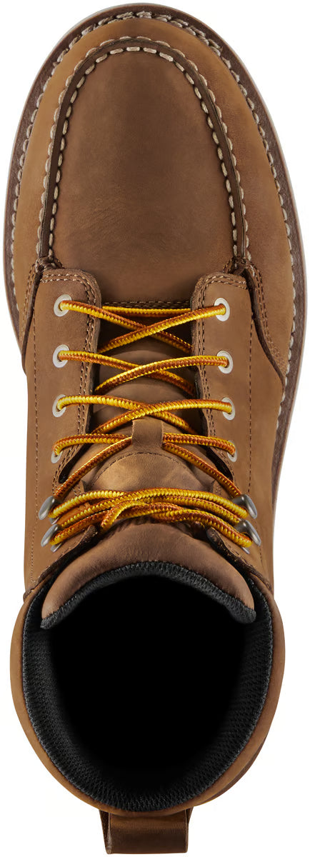 6" Brown Aluminum Toe