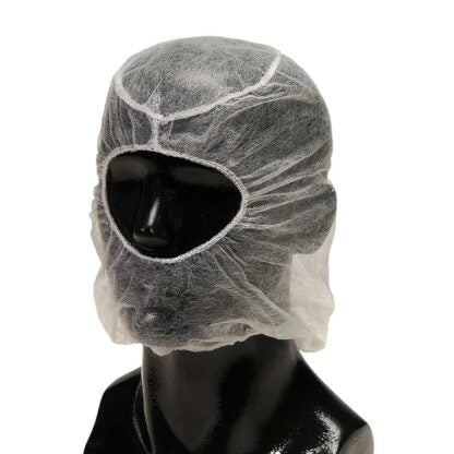 Bouffant and Beard Cover All-in-One, Case of 1000, White