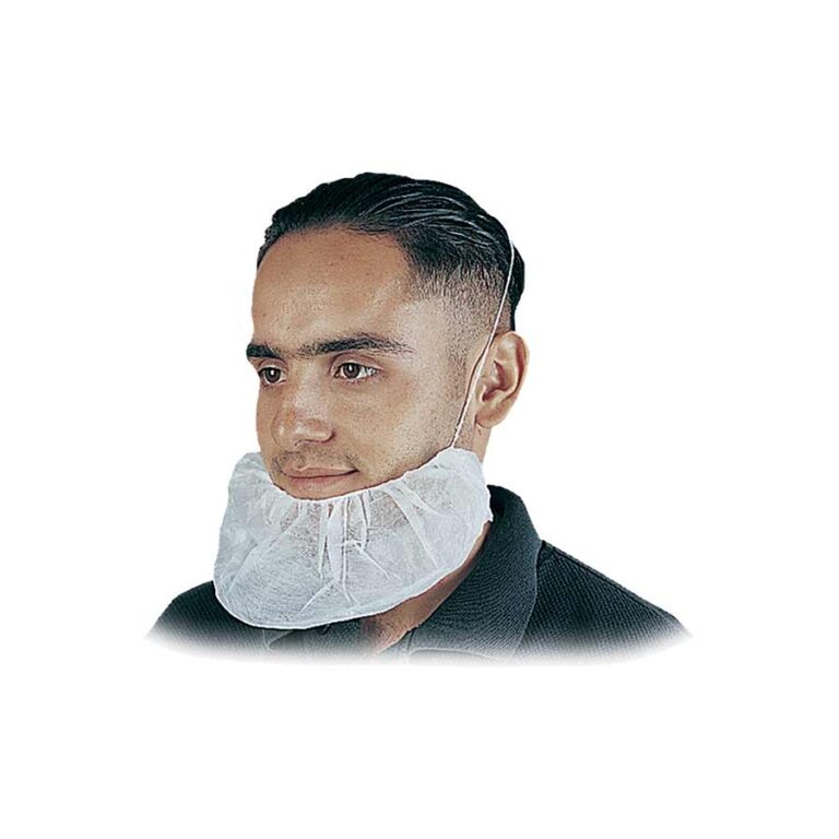 White Disp Beard Cover, Bag of