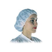 21" Spunbonded Polypropylene Bouffant Caps, Case of 500, Blue