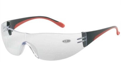 F-Reader Clear Rimless Safety Glasses