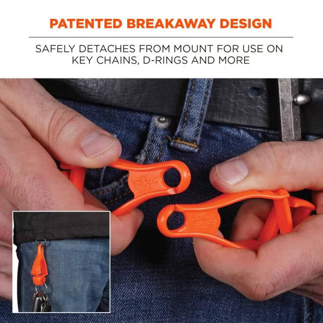 Squids Glove Clips, Black