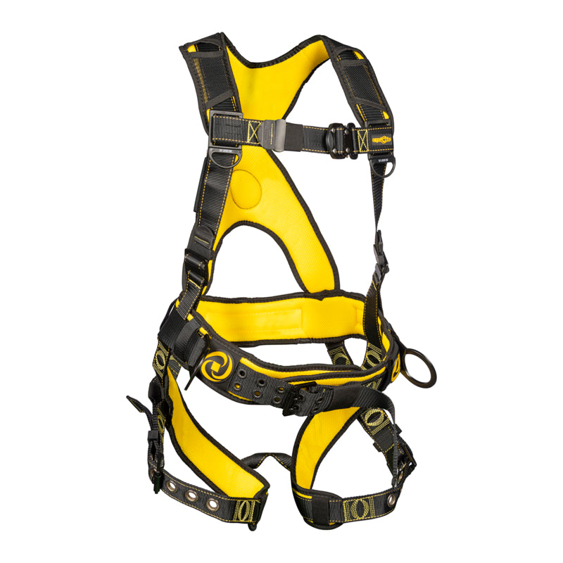 Cyclone Harness Black/Yellow, PT chest / TB leg / no waist belt / non construction / Size XL