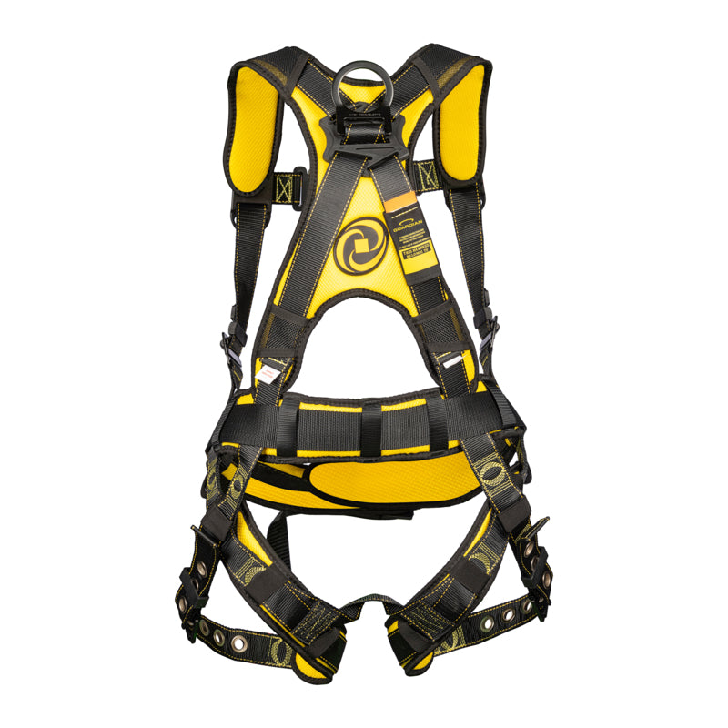 Cyclone Harness Black/Yellow, PT chest / TB leg / no waist belt / non construction / Size XL