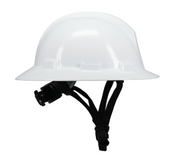 PIP® Kilimanjaro™ Type II Full Brim Safety Helmet with HDPE Shell, 4-Point Textile Suspension, Wheel Ratchet Adjustment and 4-Point Chinstrap