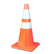 28" Reflective Traffic Cone