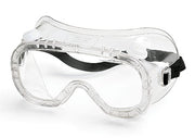 Technician Safety Goggles Clear fX2 Anti-Fog Lens w/ Cap Vents