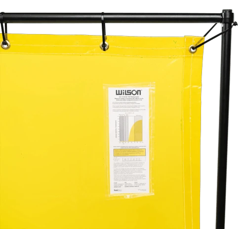 Welding Curtain and Frame Combo 6'x8'