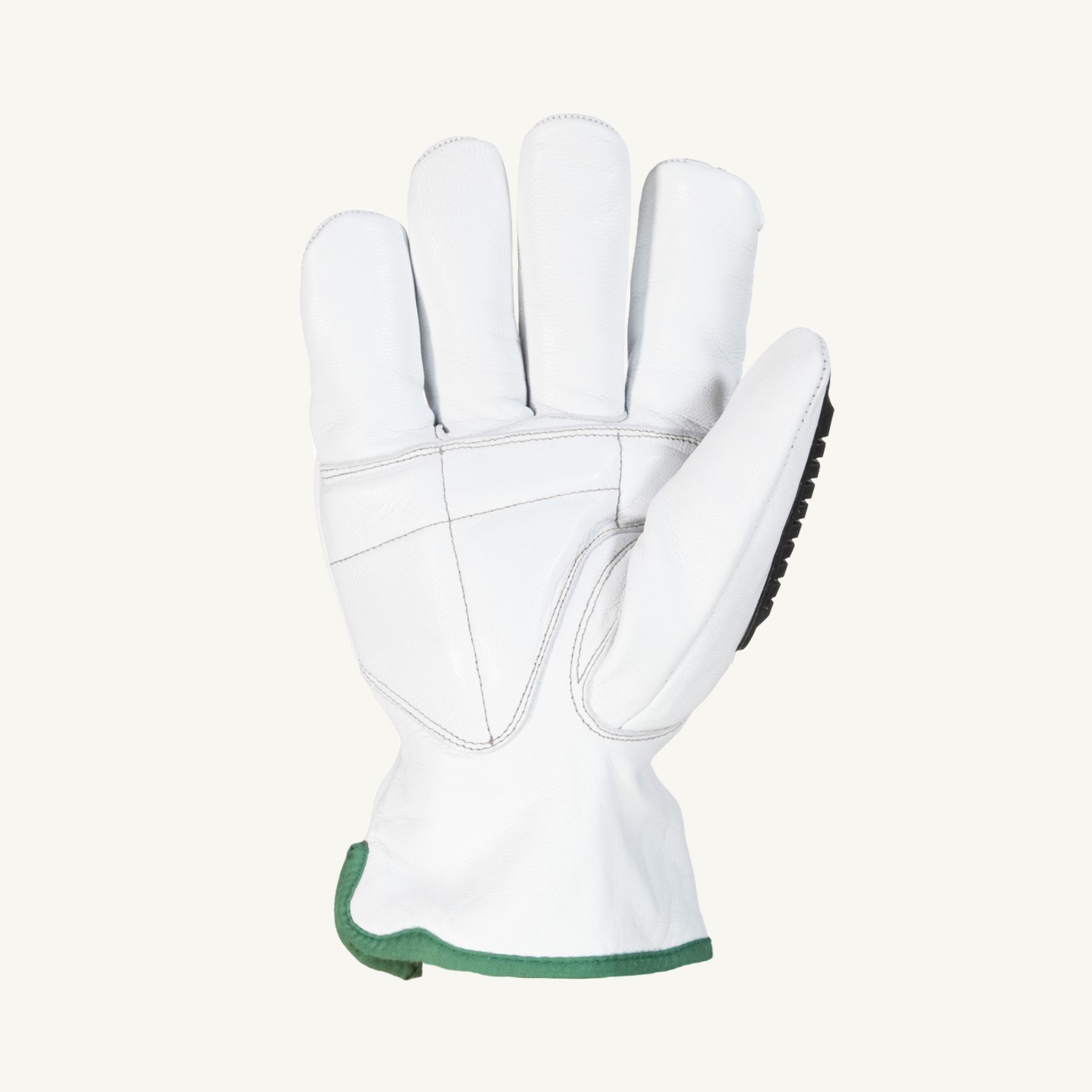 GLOVE, ENDURA GOATSKIN, BLENDED KEVLAR & THINSULATE LINED, TPR BACK, ANSI A4