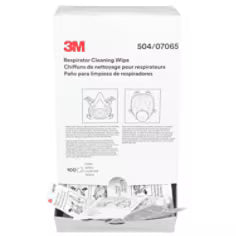 3M Respirator Cleaning Wipes 100/bx