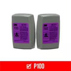 3M Particulate Filter P100, Pack of