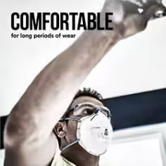 3M P95 Respirator w/Valve, Box of